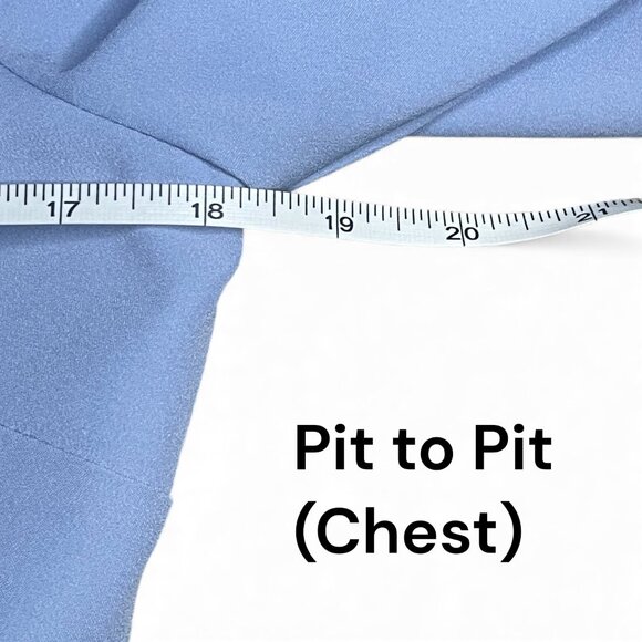 Antonio Melani Women’s Size 8 Blue Flutter Sleeve Sheath Dress Office Modest - Picture 4 of 9